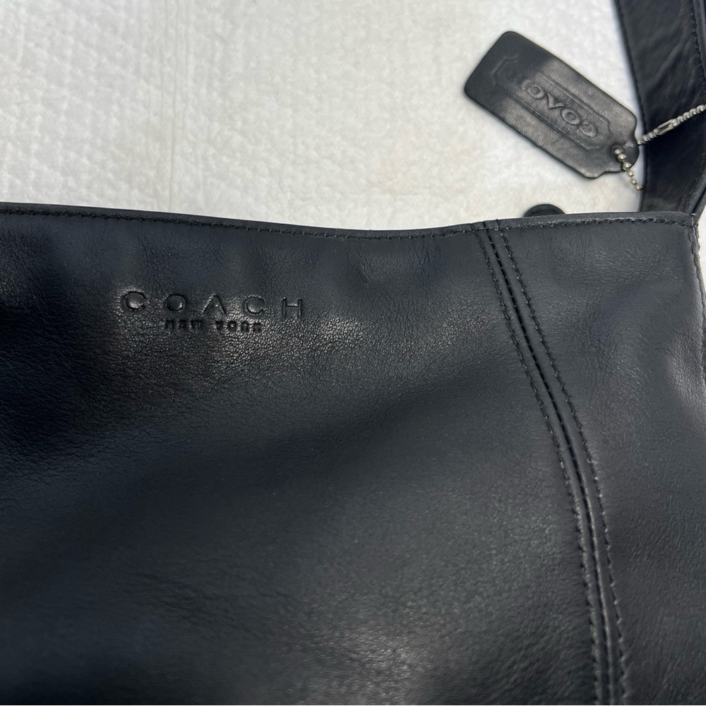 🤍🥀VEUC Coach Lexington Zip Black 4186  Shoulder Bag - Picture 10 of 12